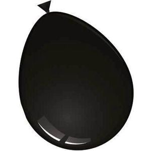 Ballonnen 30cm deco zwart (10st)