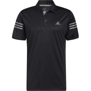 Adidas Poloshirt 3-Stripes Heren Zwart