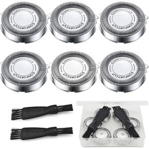 Vervangende Scheerhoofden voor Scheerapparaten - 6 Stuks Compatibel met Serie S5xxx