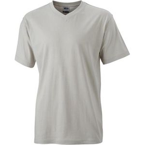 James and Nicholson Heren V Hals Tee (Lichtgrijs)