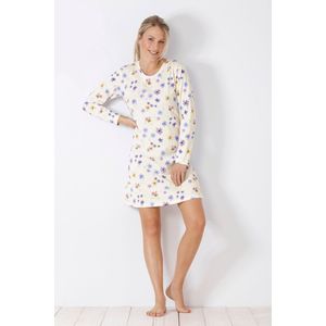 Gebroken wit dames nachthemd Hajo - Wit - Maat - 40/42