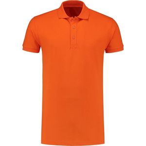 L&S Polo Basic Cot/Elast SS for him