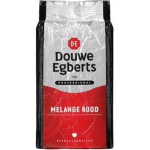 Koffie douwe egberts standaardmaling melange rood | Pak a 1000 gram