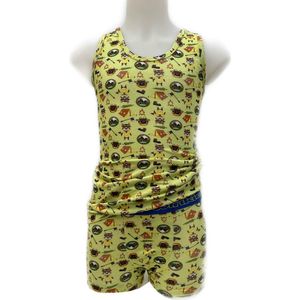 Embrator jongens Ondergoedsetje overall print maat 128/134