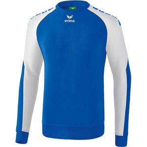 Erima Essential 5-C Sweatshirt New Royal Blauw-Wit Maat L