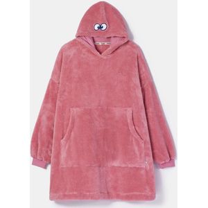 Woody oversized hoodie unisex - roze - 252-10-PXL-M/404 - kinderen one size
