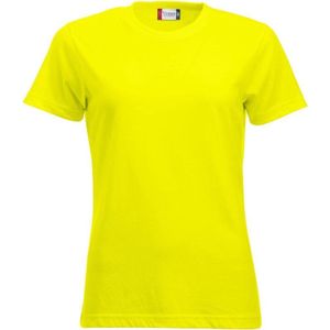 Clique New Classic-T Women 029361 - Signaal-geel