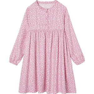 Jerseyjurken - Bloemenprint - Viscose - Ronde Halslijn