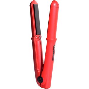 Draadloze Stijltang - Mini Stijltang - Reis Stijltang - Draadloze Krultang - Hair Straightener - 2 in 1