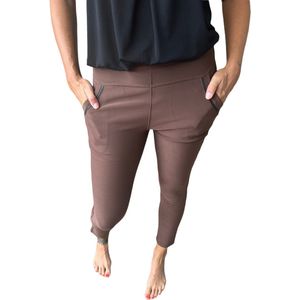 Yu&me legging broek bruin maat L XL