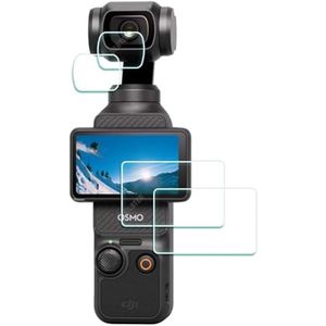 Lens En Schermbeschermer voor DJI Osmo Pocket 3 - Gehard Glas 0.3mm 9H