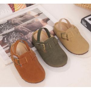 Kinderen Clogs Kids Camel Bruin - Maat 29