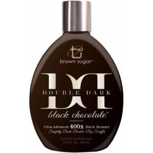 Brown Sugar Double Dark Zonnebankcreme Black Chocolate 400X Bronzers - DHA Nabruiner - Zonnebankcreme met bronzer - Zonnebankcremes