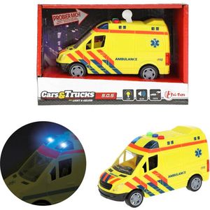 Toi-toys Ambulance Frictie Met Licht En Geluid 15 Cm