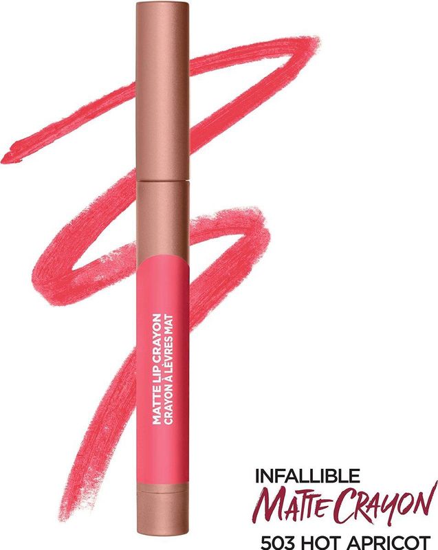 L'Oréal Paris - Onfeilbare Matte Lippenstift - Hete Abrikoos