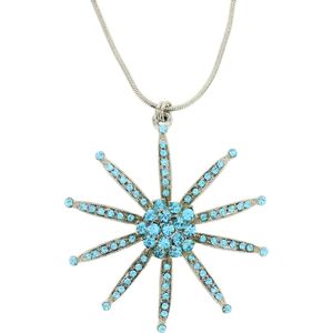 Behave Ketting met blauwe hanger