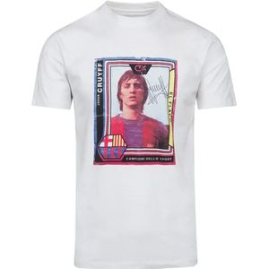 Cruyff - Memorial Barcelona T-Shirt - Wit - M