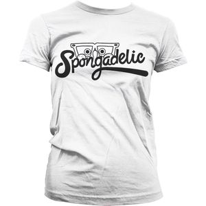 SpongeBob SquarePants Spongadelic Girly T-Shirt Damen White-S
