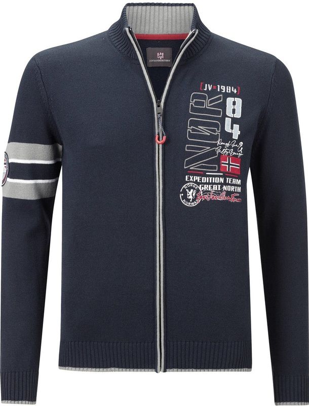 Jan Vanderstorm - ROLUF - Vest - Donkerblauw - Comfort Fit