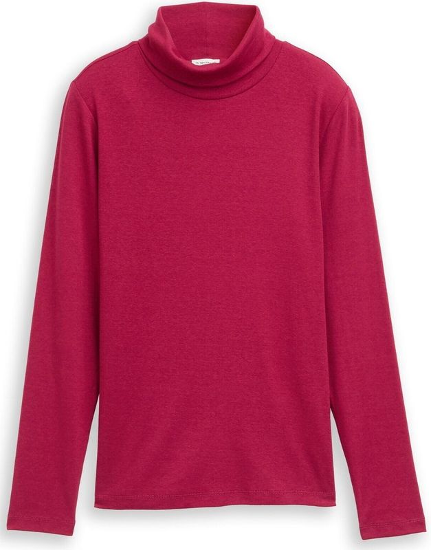 Tom Tailor Shirt met lange mouwen en col