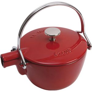 Staub Ronde theepot - kers 1,15 l