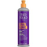 Bed Head by TIGI - Serial Blonde - Purple Toning Shampoo - Voor blond haar - 600ml