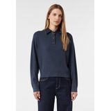 comma - Gebreide Trui - Zacht - Polokraag - V-halslijn