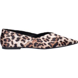Posh by Poelman Filine dames ballerina - Leopard - Maat 36