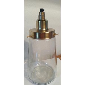 Lampenkap (glashouder) voor Kesbeke pot 2350ML - Kesbeke flestuin - Kesbeke ecosysteem - Kesbeke hanglamp - ecosysteem maken - flestuin - 10CM - E14