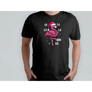 Fa La La La Min Go - T Shirt - MerryChristmas - ChristmasJoy - FestiveVibes - VrolijkKerstfeest - Funny - Kerstplezier - FeestdagenVreugde - Kerstmagie
