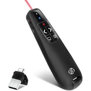 Equivera Presentatie Klikker - Presentatie Clicker - Presentatieklikker - Draadloze Presenter - Presentatie Pointer - Presentatie Afstandsbediening - Draadloze Klikker - Laser Pointer - PowerPoint afstandsbediening - Voor de beste presentatie ervarin