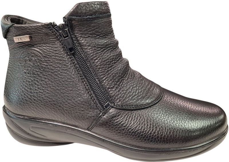 G-comfort - P-9521 - Laarzen - Zwart - Extra Brede Comfort Damesschoenen