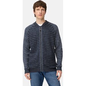 camel active - Gebreid Jack - Inktblauw - Bomberstijl