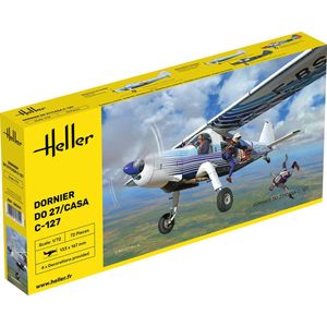 1:72 Heller 30304 Dornier DO27/CASA C-127 Plastic Modelbouwpakket