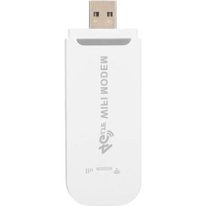 Mobiele Hotspot 4G LTE Draagbare Draadloze WiFi-router met SIM-kaartsleuf - Op Reis - Tot 150 Mbps - Pocket WiFi - USB-modemondersteuning - B1-B3-B5 FDD-B1 - 3G WCDMA .