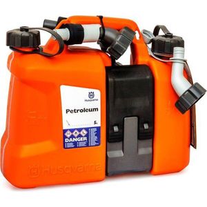 Husqvarna - Combinatiebus - Brandstof Jerrycan - 5 L - 2,5 L - Kunststof