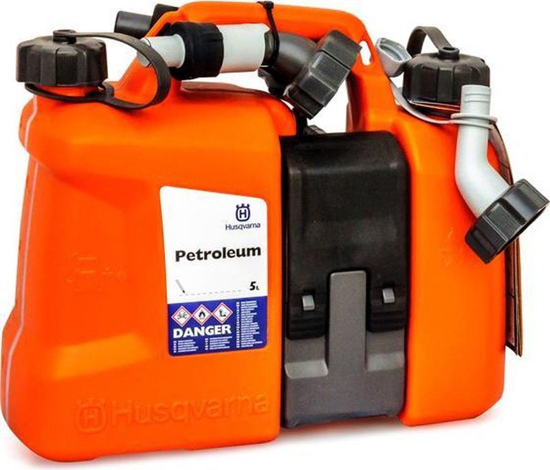 Husqvarna - Combinatiebus - Brandstof Jerrycan - 5 L - 2,5 L - Kunststof