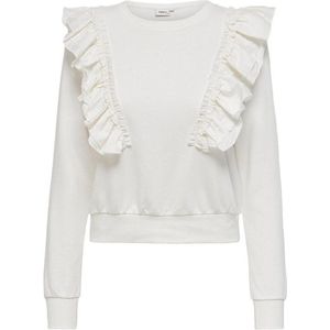 Only Trui Onlemilia Life Mix Swt 15234502 Cloud Dancer Dames Maat - L