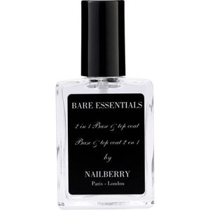Nailberry - Bare Essentials - Base & Top Coat - 12 Free - Vegan Nagellak