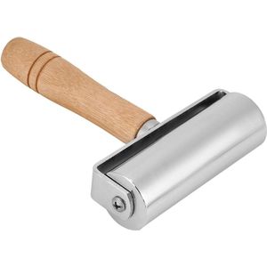 Press Edge Roller High Carbon Steel Leather Rolling Craft Roller Tool - Leather Press Edge Creaser Edger Rolling Tool(100mm) .