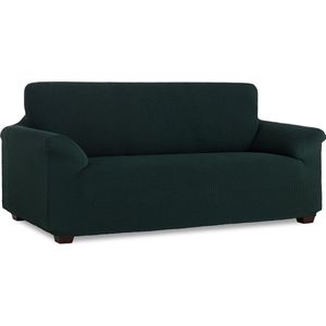 Bankhoes Milan 130cm tot 180cm breed - Groen - Belmarti® Premium kwaliteit bankhoezen - Stretch - Antistatisch - Ademend katoen