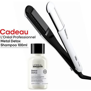 L'Oréal Professionnel SteamPod 4.0 + Shampoo cadeau - Professionele stoom stijl- & krultang + Metal Detox Shampoo 100ml cadeau voor beschadigd & gekleurd haar