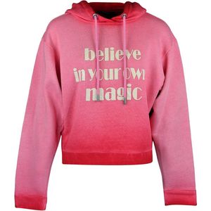 Princess goes Hollywood • roze hoodie • maat S