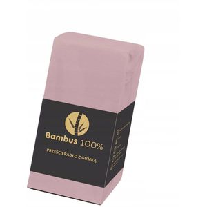 Fiki Miki Bamboe Hoeslaken met Elastiek 160x80/160x70 Roze
