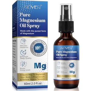 Natuurlijke Magnesiumoliespray voor Spierherstel en Ontspanning – 60 ml