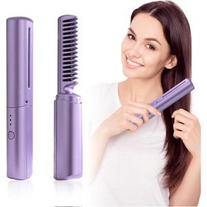 Solacis Draadloze stijlborstel - Stijlborstel - Elektrische haarborstel - Draadloze fohn - Draadloze haarborstel - Must have voor uw haar!