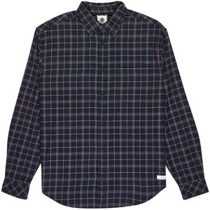 Element - Overhemd - Tartan Blue - Lange Mouwen - Regular Flannel