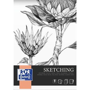 Oxford schetsblok A3 - schetsen met potloden - 50 vel - 120g