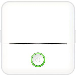 Livano Mobiele Fotoprinter - Mini Printer - Pocket Printer - Voor Mobiel - Draadloos - Wit