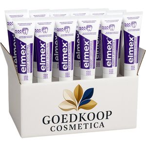 Elmex Tandpasta – Glazuur Protection Professional – Voordeelverpakking 75 ml (12 stuks)